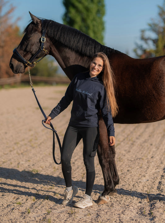 Sudadera “Hello Riders!” Navy